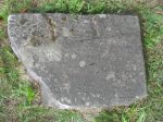 Fragment macewy na cmentarzu wojennym w Bolimowie