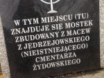 Macewa na cmentarzu ydowskim w Jdrzejowie