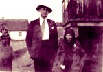 Arthur i Gitel Winkielman. Arthur wyemigrowa do Ameryki. W 1932 roku przyjecha odwiedzi sw rodzin w Jeleniewie.Zdjcie zrobiono podczas jego wizyty.