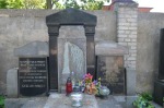 Wocawek - nagrobek w kwaterze ydowskiej na cmentarzu komunalnym